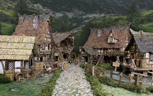 Battle Systems Limited: Fantasy Village Set